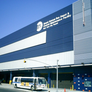 NYCT Grand Avenue Bus Depot and Central Maintenance Facility Design